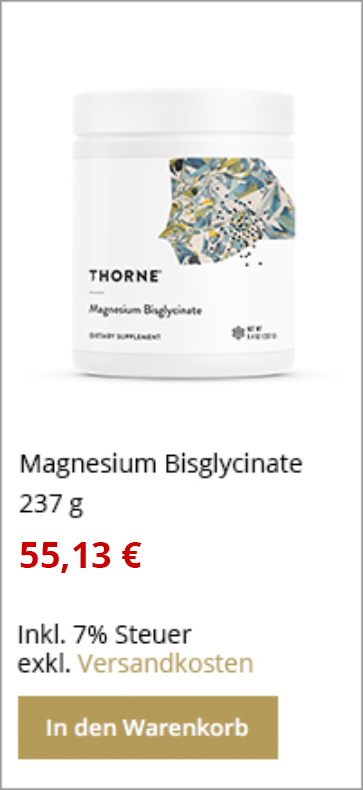 CentroSan ist Vertragspartner für die Produkte von Thorne Research.