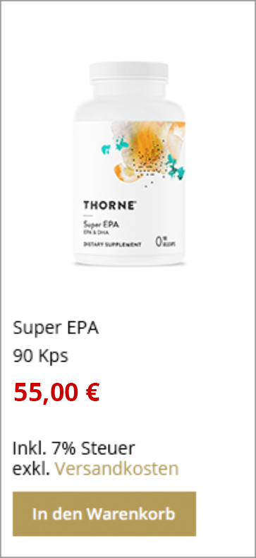 CentroSan ist Vertragspartner für die Produkte von Thorne Research.